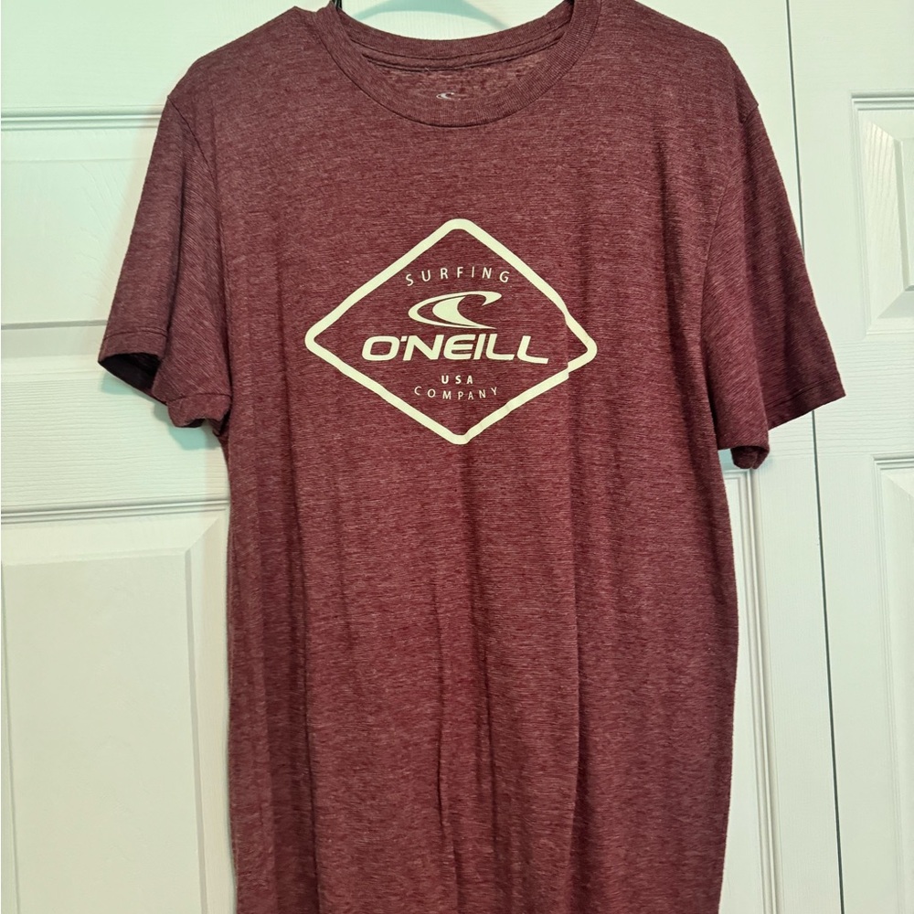 O’Neill Heathered Red Short Sleeve Tee